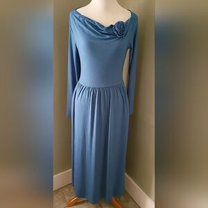 NWT Zesica Elegant Blue Women's Dress S Small